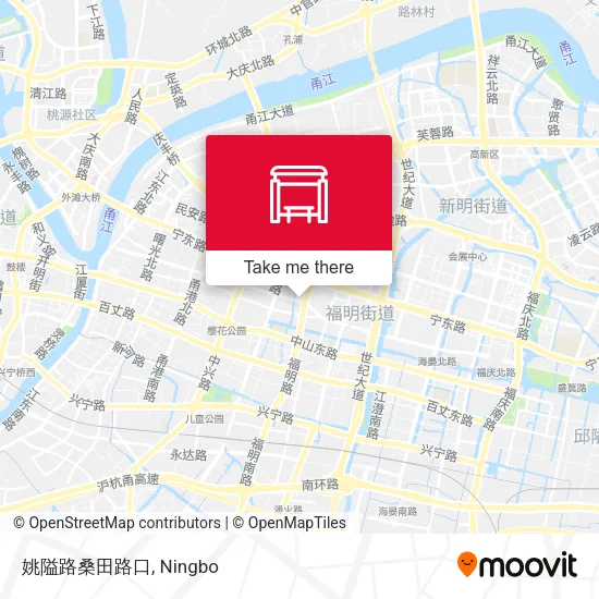 姚隘路桑田路口 map