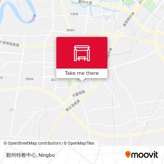 鄞州特教中心 map
