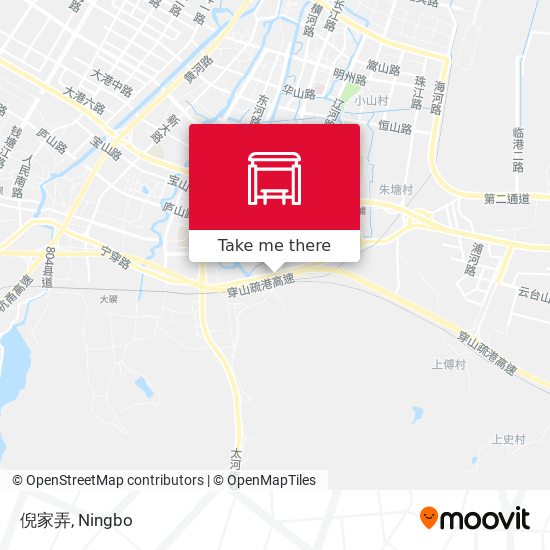 倪家弄 map