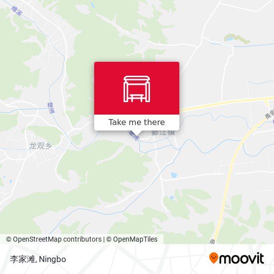 李家滩 map