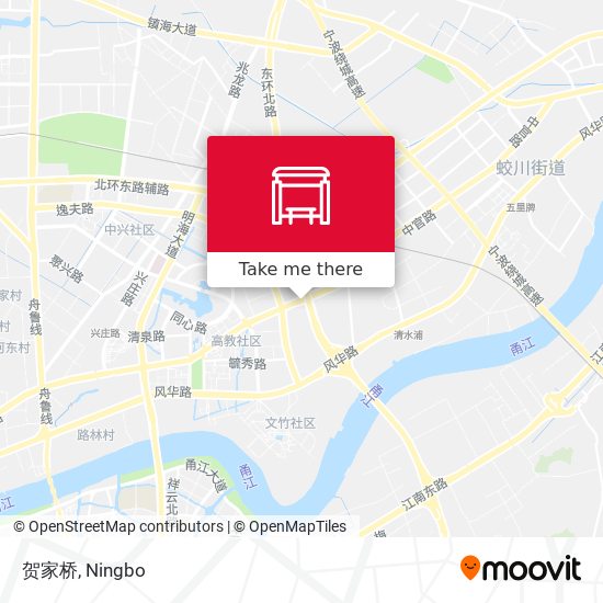 贺家桥 map