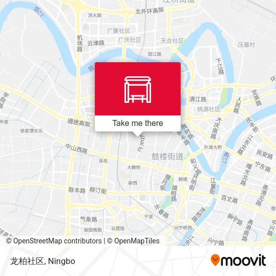 龙柏社区 map