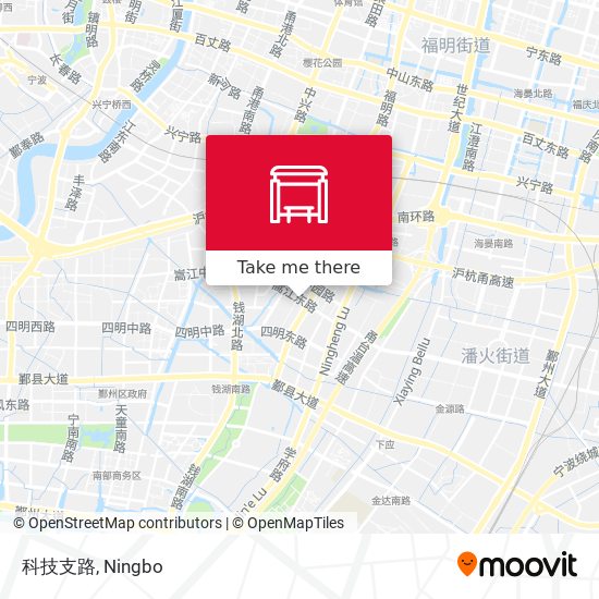 科技支路 map