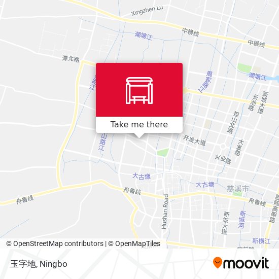 玉字地 map