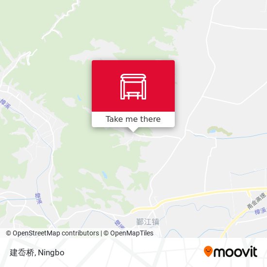 建岙桥 map