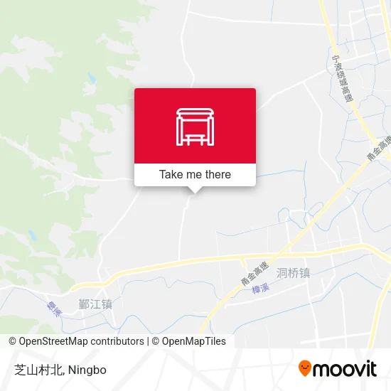 芝山村北 map