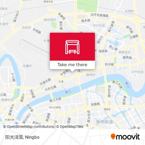 阳光清晨 map