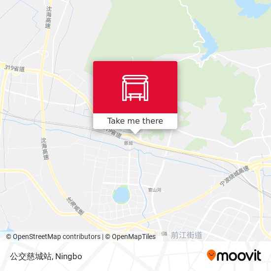 公交慈城站 map