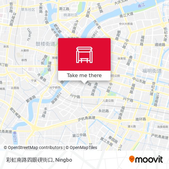 彩虹南路四眼碶街口 map