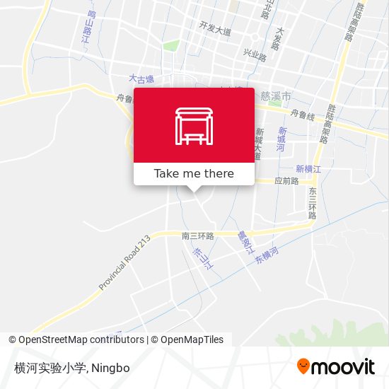 横河实验小学 map