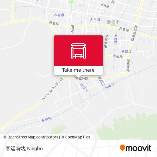 客运南站 map