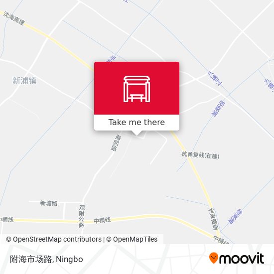 附海市场路 map