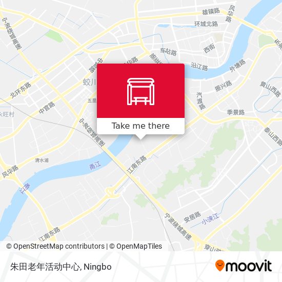 朱田老年活动中心 map