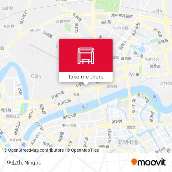 华业街 map
