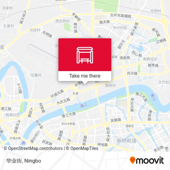 华业街 map