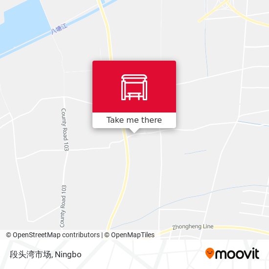 段头湾市场 map