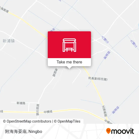 附海海晏庙 map