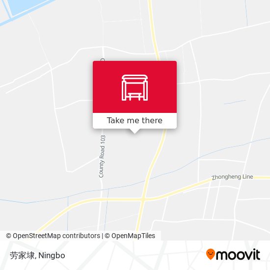 劳家埭 map