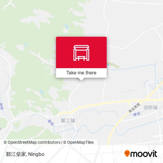 鄞江柴家 map