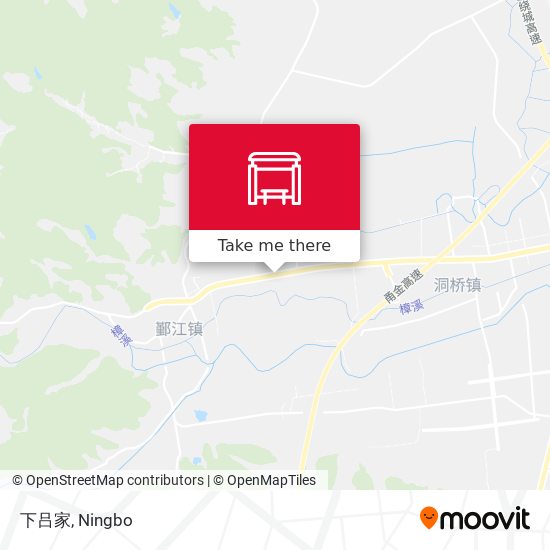 下吕家 map