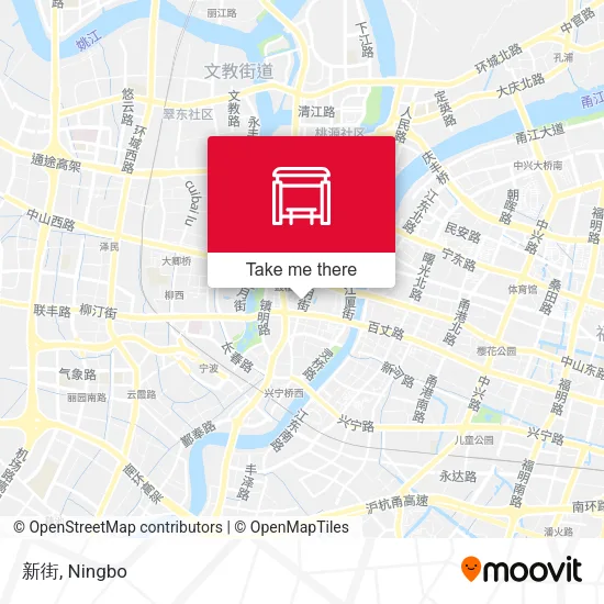 新街 map