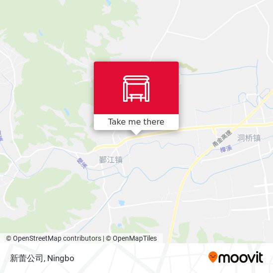 新蕾公司 map