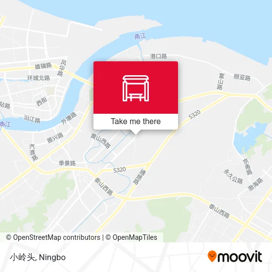 小岭头 map