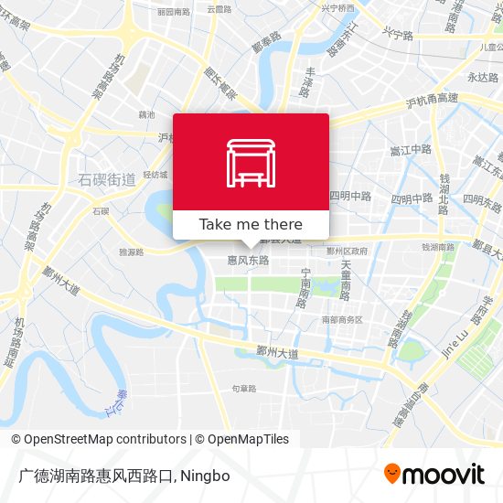 广德湖南路惠风西路口 map