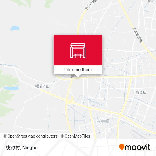 桃源村 map