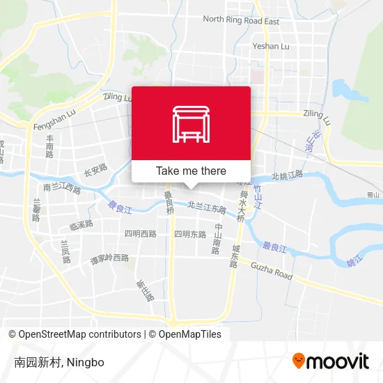南园新村 map