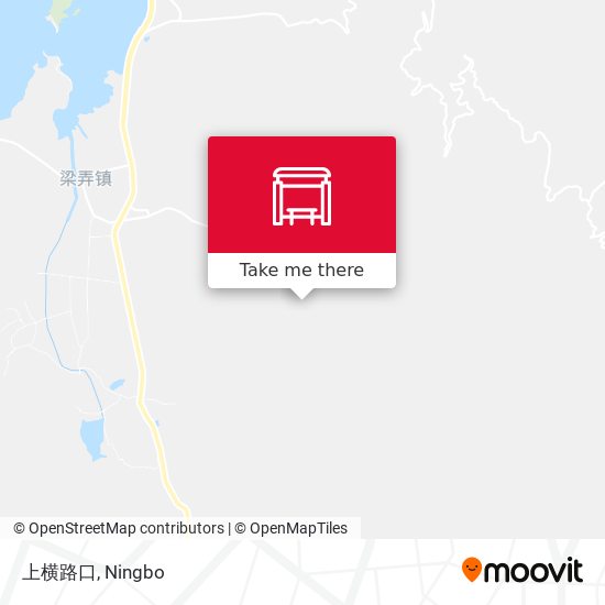 上横路口 map