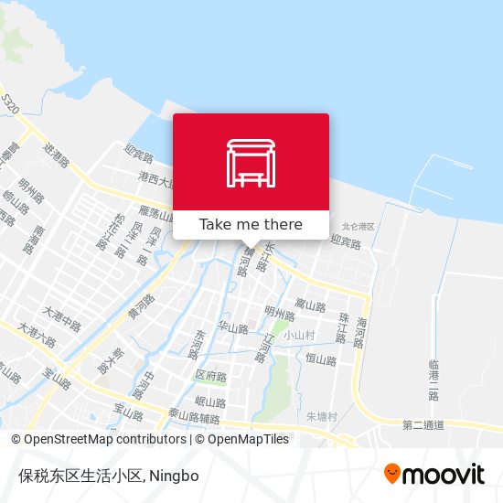 保税东区生活小区 map