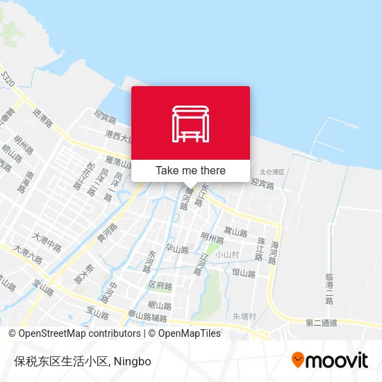 保税东区生活小区 map