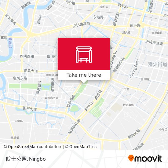 院士公园 map