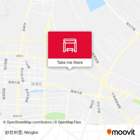 妙胜村委 map