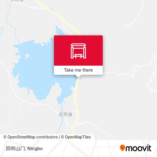 四明山门 map