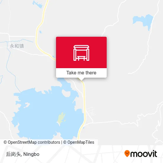 后岗头 map