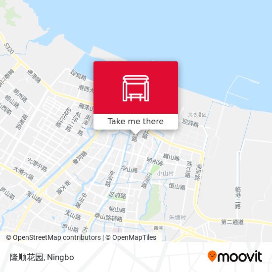 隆顺花园 map