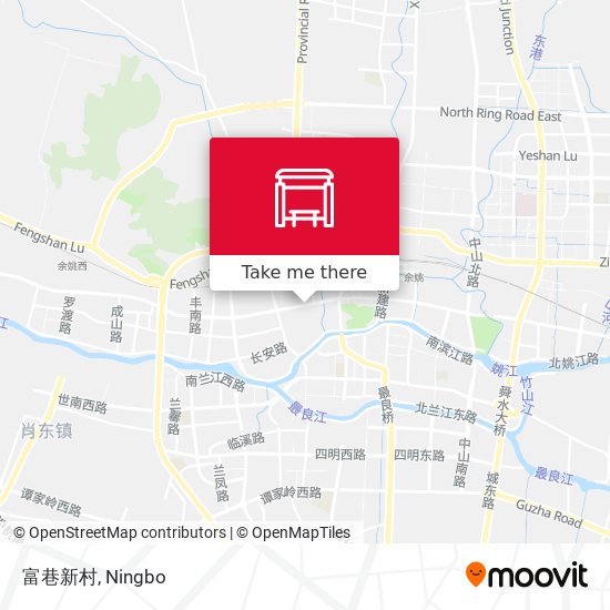 富巷新村 map