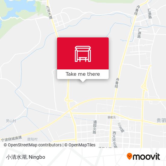 小清水湖 map