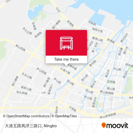 大港五路凤洋三路口 map