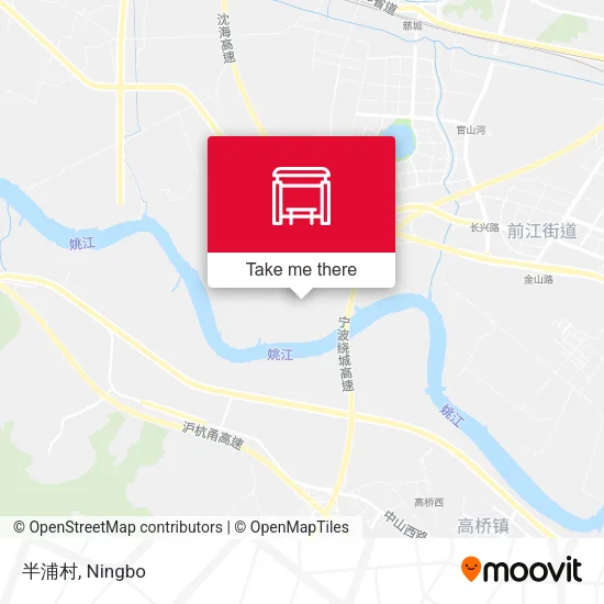 半浦村 map
