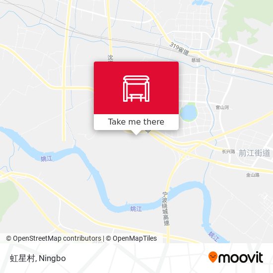 虹星村 map