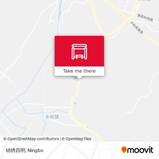 锦绣四明 map