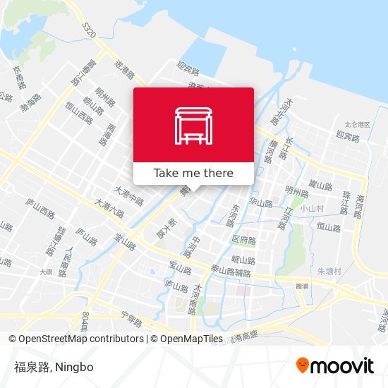 福泉路 map