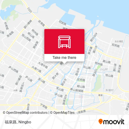福泉路 map