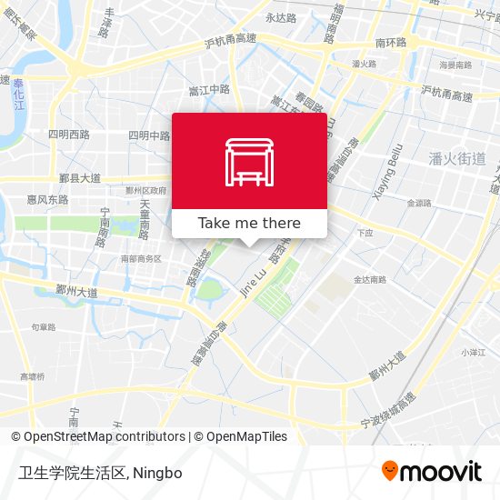 卫生学院生活区 map