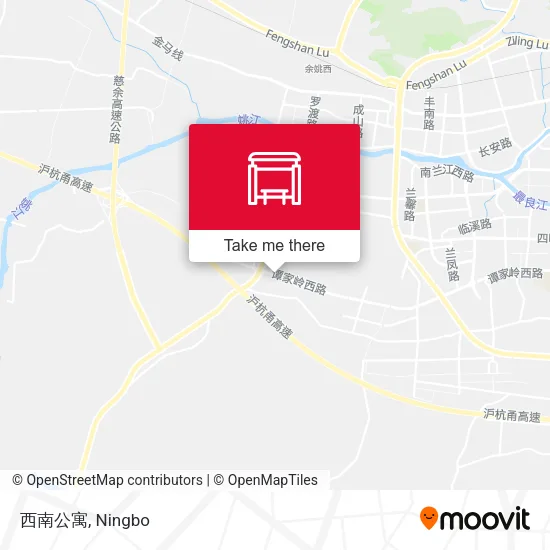西南公寓 map