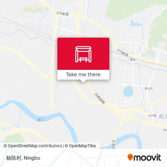 杨陈村 map