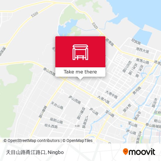 天目山路甬江路口 map